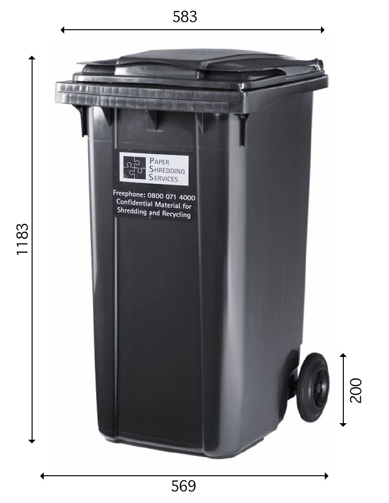 Confidential waste bags