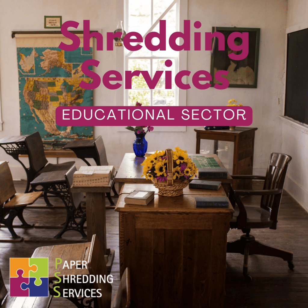 Shredding Services Educational Sector