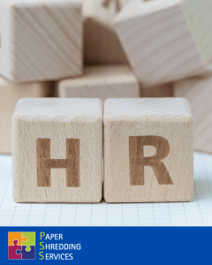 Shredding Services HR offices
